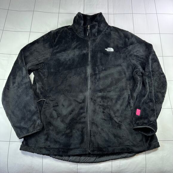 The North Face jacket Womens XXL Black PR Osito Fleece Breast Cancer Awareness - Picture 1 of 10